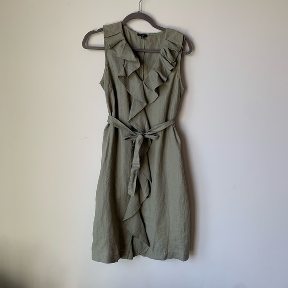 Talbots Ruffle Dress - Picture 1 of 9